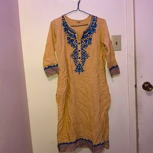 An Indian dress.